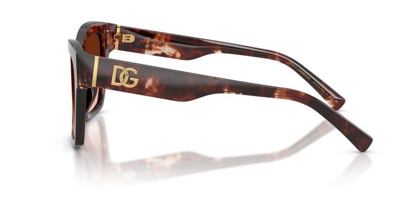 Dolce & Gabbana DG4512 in Dark Red Havana - Alternate View
