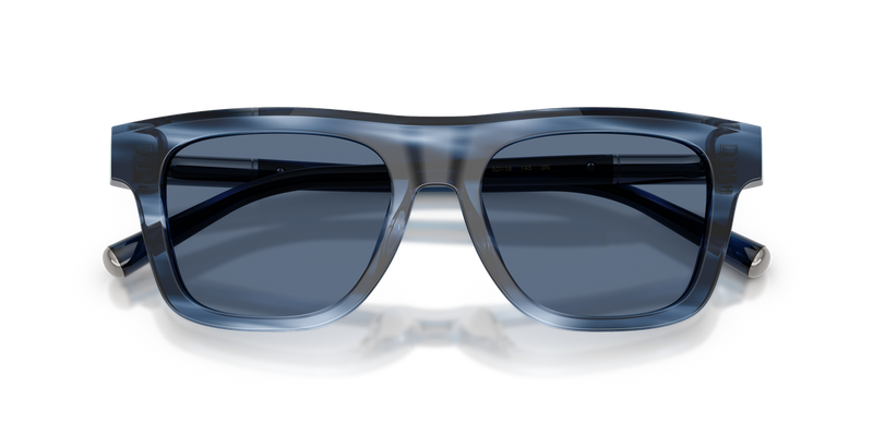 Dolce & Gabbana DG4521 in Striped Blue / Dark Blue (344880) - Alternate View