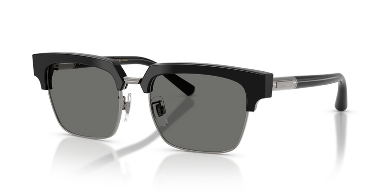Dolce & Gabbana DG4522 in Black / Photo Clear To Grey Quarz (501/M3) - Alternate View