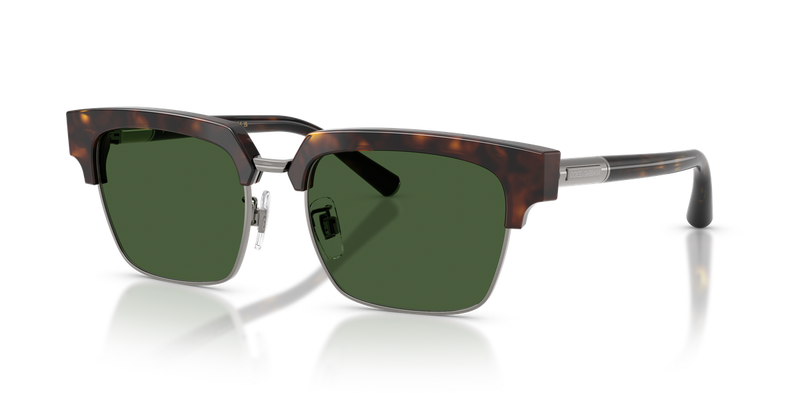 Dolce & Gabbana DG4522 in Havana / Dark Green (502/71) - Alternate View