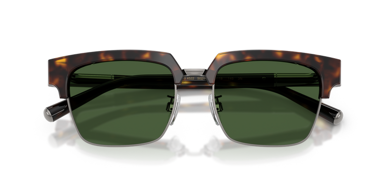 Dolce & Gabbana DG4522 in Havana / Dark Green (502/71) - Alternate View