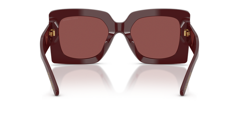 Dolce & Gabbana DG4525B in Bordeaux / Dark Violet (309175) - Temple Detail