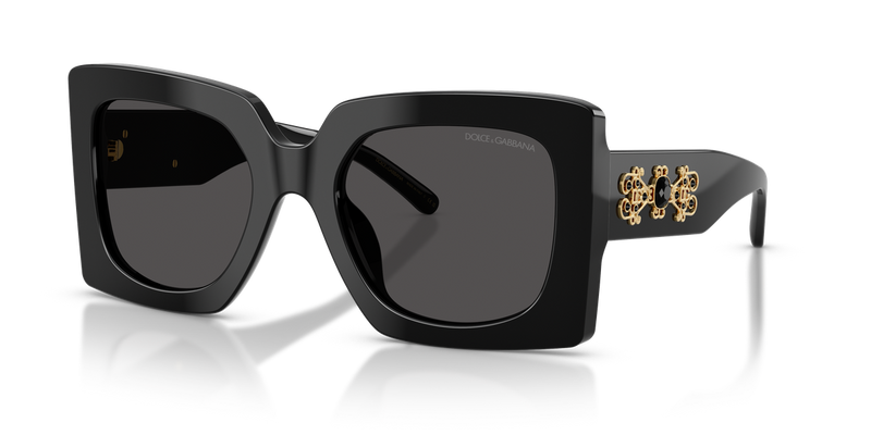 Dolce & Gabbana DG4525B in Black / Dark Grey (501/87) - Alternate View