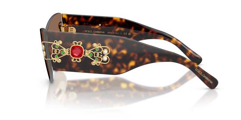 Dolce & Gabbana DG4526B in Havana / Dark Brown (502/73) - Alternate View