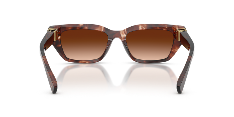Dolce & Gabbana DG4532 in Dark Red Havana / Brown Gradient (322274) - Alternate View