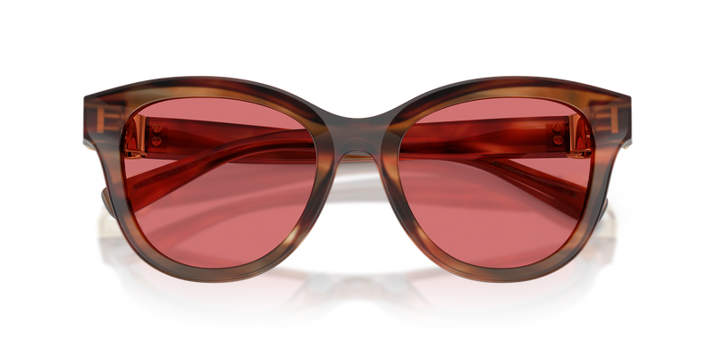Dolce & Gabbana DG4533 in Striped Brown / Red (322175) - Side View