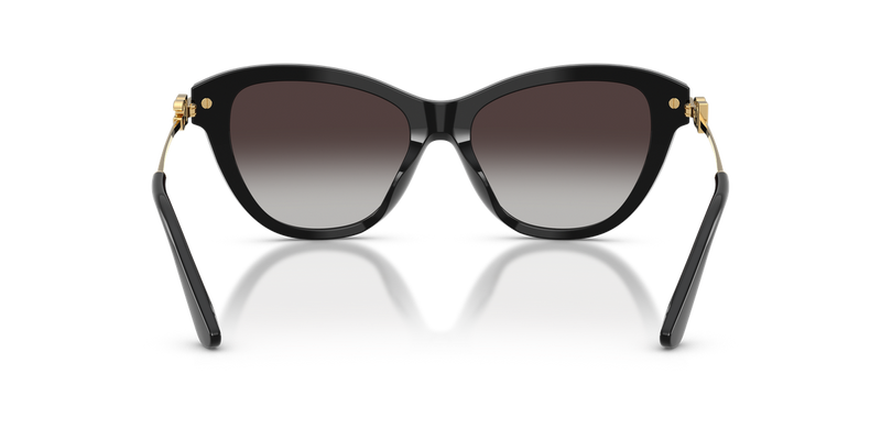 Dolce & Gabbana DG4534 in Black / Light Grey Gradient Black (501/8G) - Alternate View