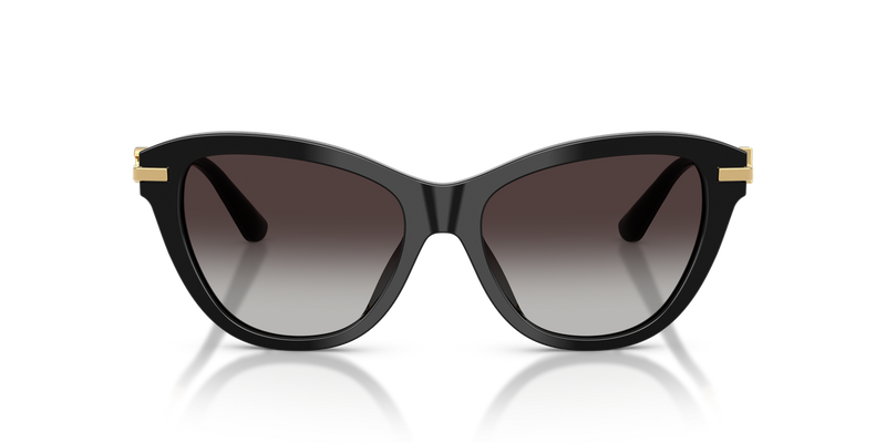 Dolce & Gabbana DG4534 in Black / Light Grey Gradient Black (501/8G) - Alternate View