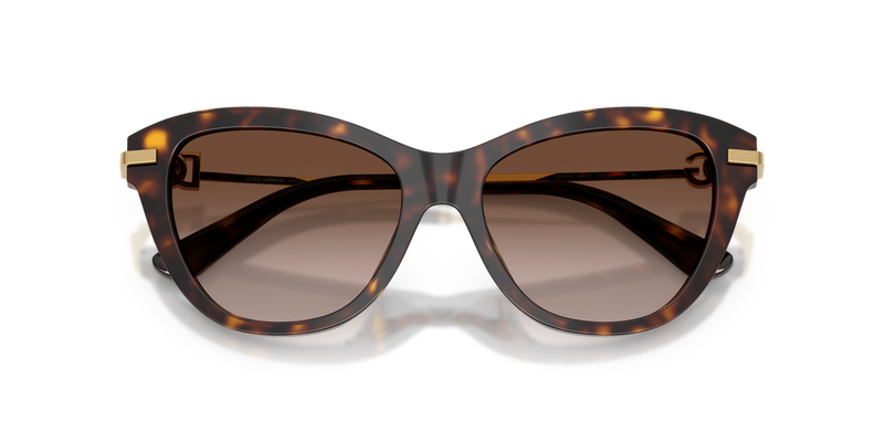 Dolce & Gabbana DG4534 in Havana / Light Brown Gradient Dark Brow (502/13) - Alternate View