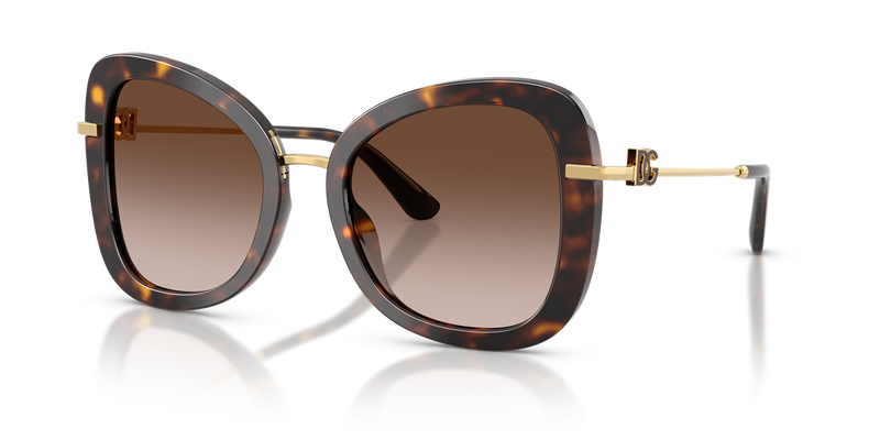 Dolce & Gabbana DG4535 in Havana / Brown Gradient (502/13) - Alternate View
