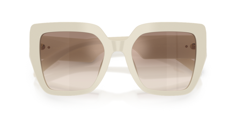 Dolce & Gabbana DG4538 in Cream / Clear/Brown/Silver (331294) - Alternate View
