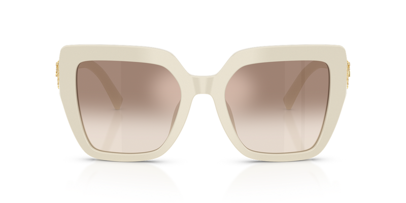 Dolce & Gabbana DG4538 in Cream / Clear/Brown/Silver (331294) - Alternate View