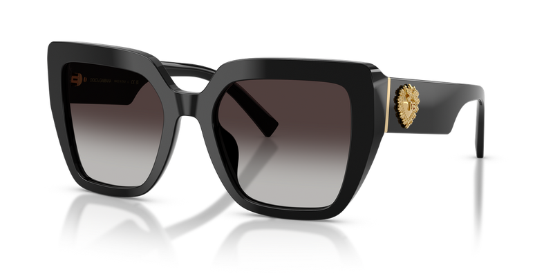 Dolce & Gabbana DG4538 in Black / Grey Gradient (501/8G) - Alternate View