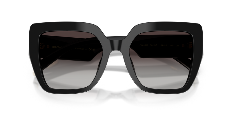 Dolce & Gabbana DG4538 in Black / Grey Gradient (501/8G) - Alternate View