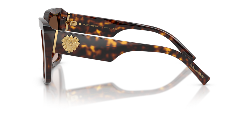 Dolce & Gabbana DG4538 in Havana / Gradient Brown (502/13) - Alternate View