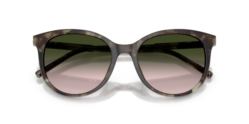Dolce & Gabbana DG4540 in Green Havana / Light Brown Gradient Green (34782C) - Alternate View
