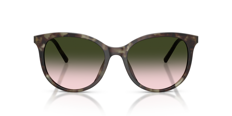 Dolce & Gabbana DG4540 in Green Havana / Light Brown Gradient Green (34782C) - Alternate View