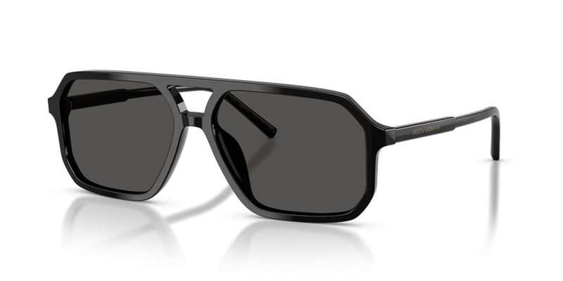 Dolce & Gabbana DG4541 in Black / Dark Grey (501/87) - Alternate View