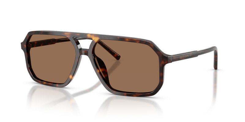 Dolce & Gabbana DG4541 in Havana / Dark Brown (502/73) - Alternate View
