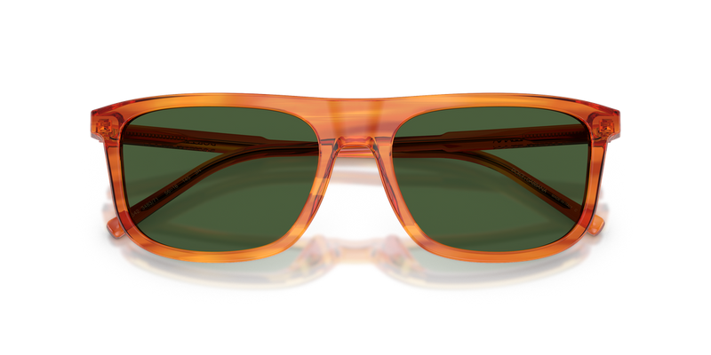 Dolce & Gabbana DG4542 in Camel On Striped Ginger / Dark Green (348371) - Alternate View
