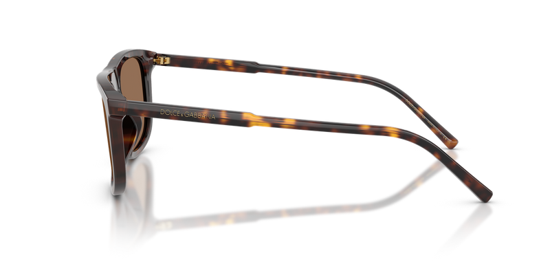 Dolce & Gabbana DG4542 in Havana / Dark Brown (502/73) - Alternate View
