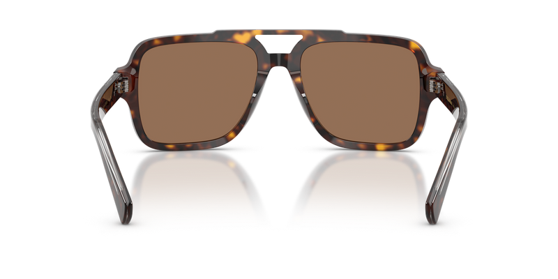 Dolce & Gabbana DG4544 in Havana / Dark Brown (502/73) - Alternate View