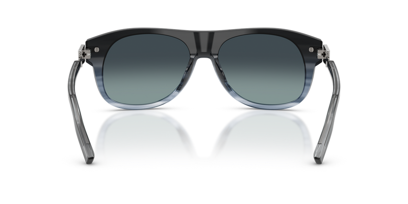 Dolce & Gabbana DG4546 in Gradient Striped Blue / Blue Gradient (348519) - Alternate View