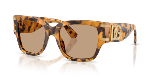 Dolce & Gabbana DG4563 - Yellow Havana / Light Brown (349663)