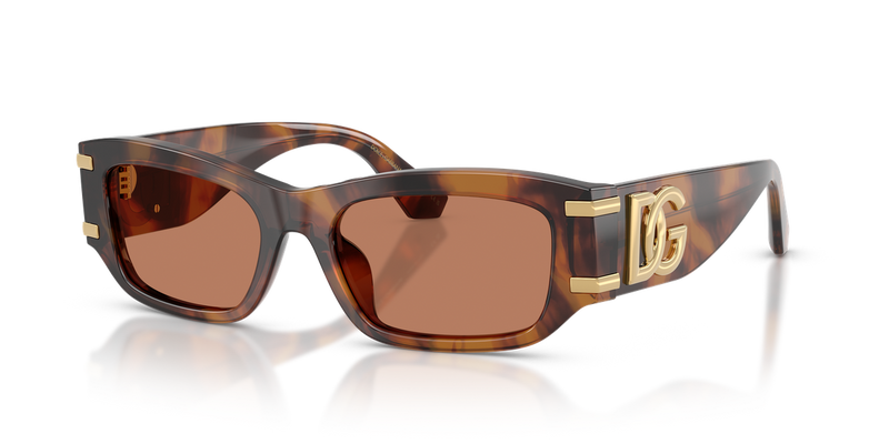 Dolce & Gabbana DG4564 in Red Havana - Front View