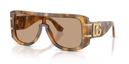 Dolce & Gabbana DG4565 - Yellow Havana / Light Brown (349663)