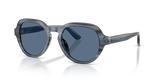 Transparent Blue On Striped Blue / Blue (348280)