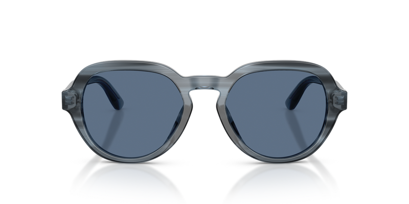 Dolce & Gabbana DG4567 in Transparent Blue On Striped Blue - Alternate View