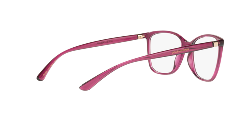 Dolce & Gabbana DG5026 in Transparent Dark Cherry - Alternate View