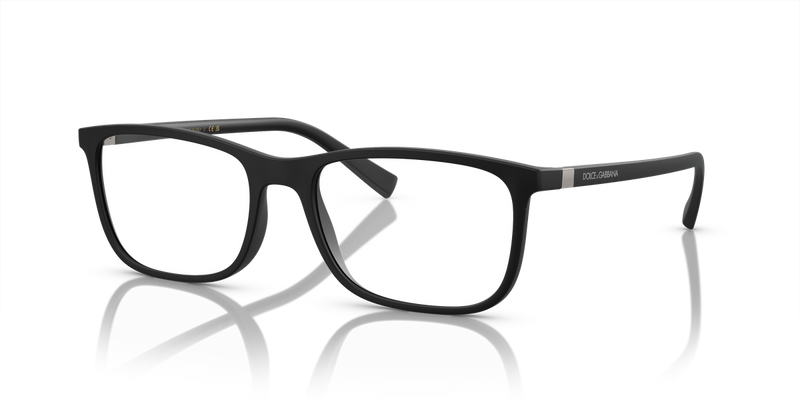Dolce & Gabbana DG5027 in Matte Black / Demo Lens (2525) - Front View