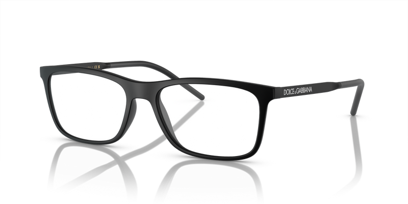 Dolce & Gabbana DG5044 in Matte Black / Demo Lens (2525) - Front View