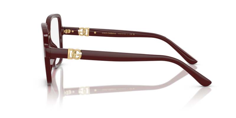 Dolce & Gabbana DG5105U in Bordeaux / Demo Lens (3091) - Back View