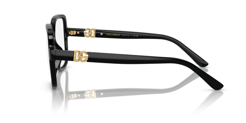 Dolce & Gabbana DG5105U in Black / Demo Lens (501) - Alternate View