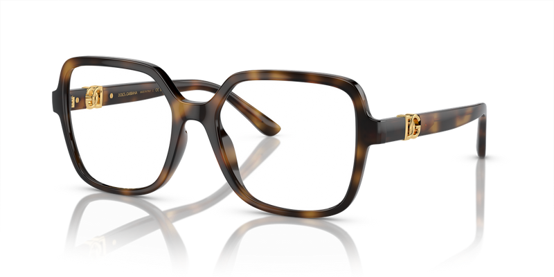 Dolce & Gabbana DG5105U in Havana / Demo Lens (502) - Alternate View