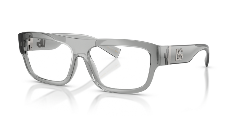 Dolce & Gabbana DG5114 in Transparent Grey / Demo Lens (3160) - Alternate View