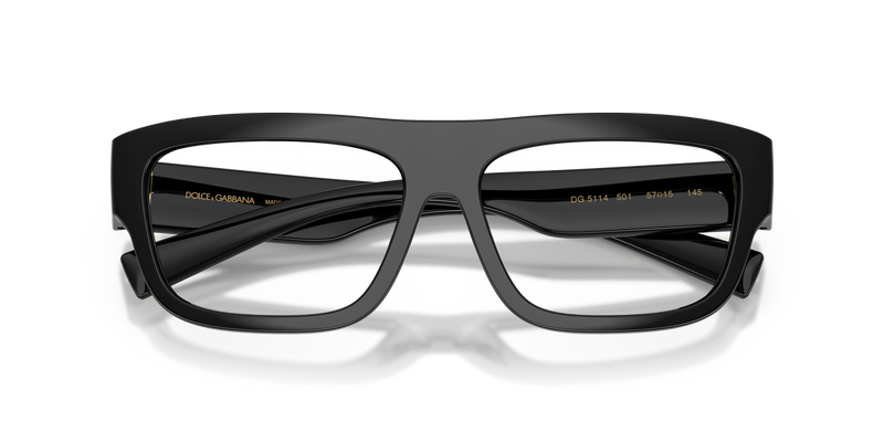 Dolce & Gabbana DG5114 in Black / Demo Lens (501) - Alternate View