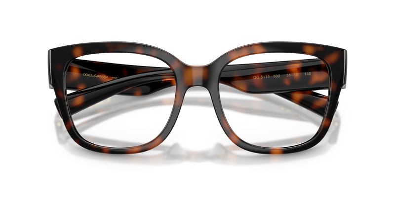Dolce & Gabbana DG5115 in Havana / Demo Lens (502) - Alternate View