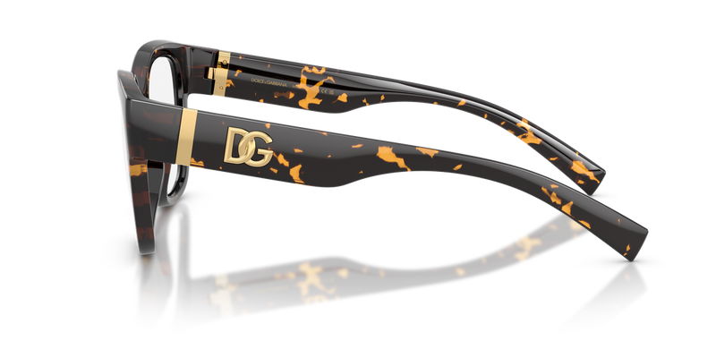 Dolce & Gabbana DG5115 in Yellow Havana / Demo Lens (512) - Alternate View