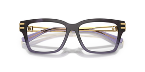 Violet Havana Gradient / Clear Blue Light Filter (3494)