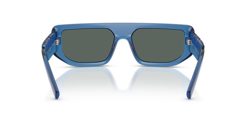 Dolce & Gabbana DG6203 in Transparent Blue / Dark Grey Ar Blue (300925) - Alternate View
