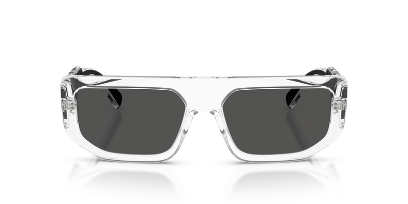Dolce & Gabbana DG6203 in Crystal / Dark Grey (313387) - Alternate View