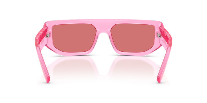 Dolce & Gabbana DG6203 in Transparent Pink / Red (314875) - Alternate View