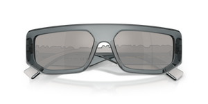 Transparent Dark Grey / Light Grey Mirror Silver (32556G)