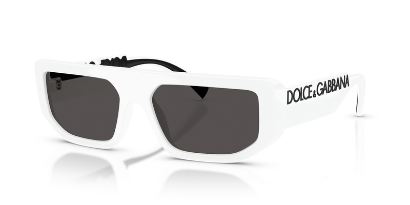Dolce & Gabbana DG6203 in White / Dark Grey (331287) - Alternate View