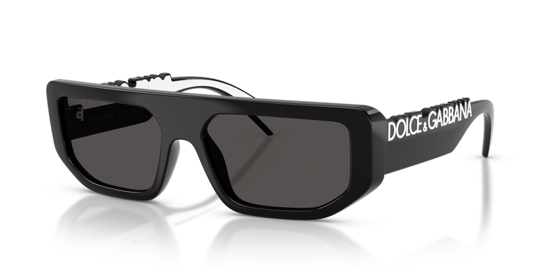 Dolce & Gabbana DG6203 in Black / Dark Grey (501/87) - Alternate View