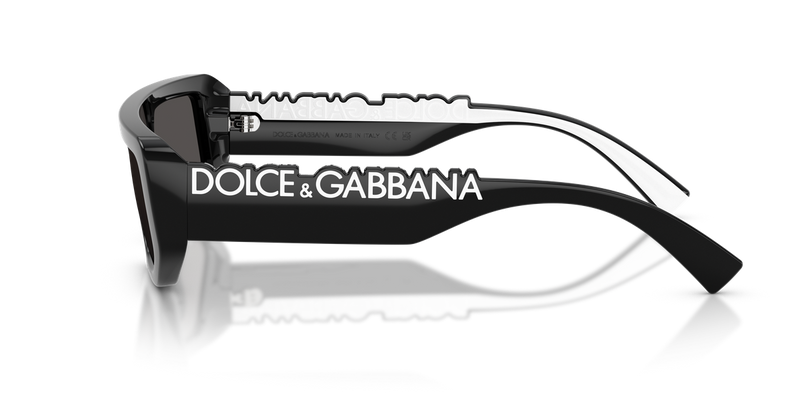 Dolce & Gabbana DG6203 in Black / Dark Grey (501/87) - Alternate View